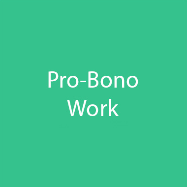 Pro bono work